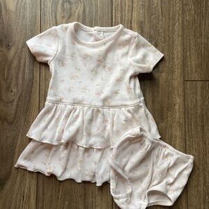 Modern Moments by Gerber Baby Girl Floral Outfit || size 12 months